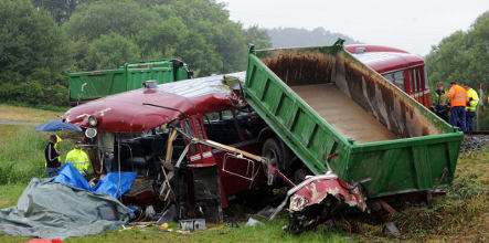 【EU発！Breaking News】列車とトラックが衝突・脱線。25人以上負傷（ドイツ）