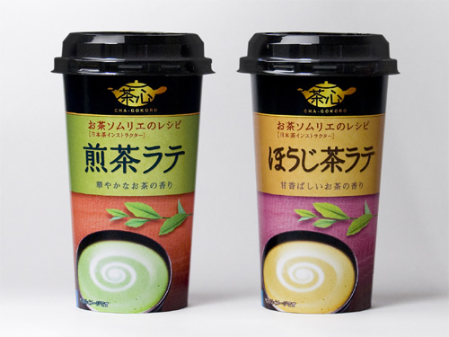 ついに煎茶とほうじ茶がラテに　チルドカップ飲料「茶心　煎茶ラテ」と「茶心　ほうじ茶ラテ」を発売　アサヒビール