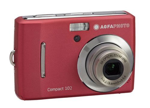 エグゼモードがドイツ製の1219万画素デジカメ「AGFAPHOTO Compact102」を7980円で発売