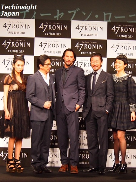 『47RONIN』記者会見