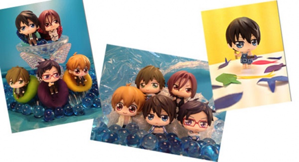 「Free!」の面々がちびキャラマスコットに。フォトコンテストも開催中！