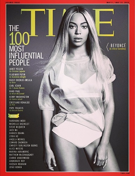 TIME誌の“最も影響力のある100人”に選ばれたビヨンセ　（画像はinstagram.com/beyonceより）