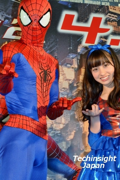 スパイダーマンと橋本環奈