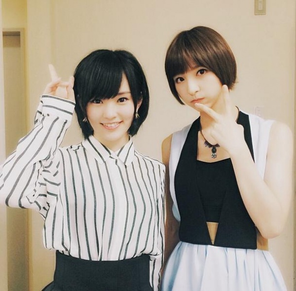 『バイキング』で共演した山本彩と篠田麻里子　（画像はinstagram.com/maricollet3より）