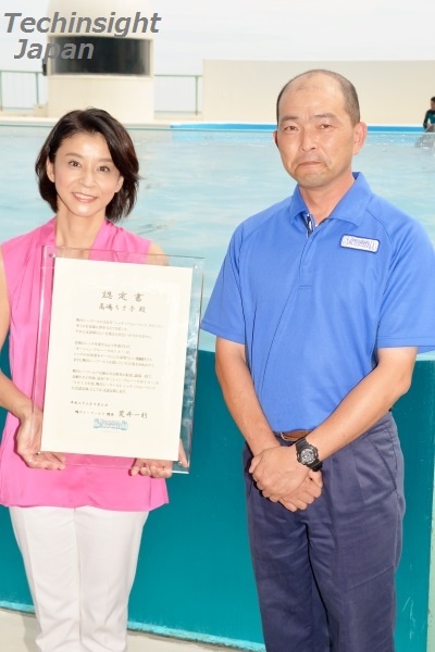 高嶋ちさ子と鴨川シーワールド副館長