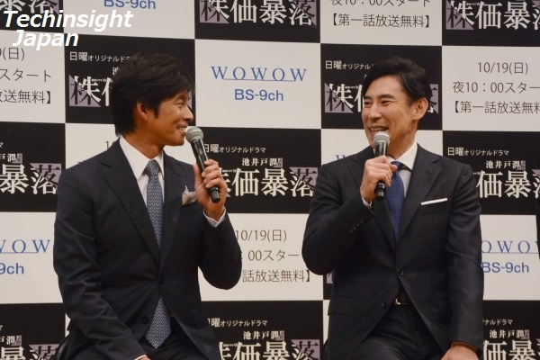 【エンタがビタミン♪】織田裕二、WOWOWドラマ初主演「やっときた!!」。自称“毒蛇”高嶋政伸「トイレでもセリフ暗唱する」2人の対決が凄い。