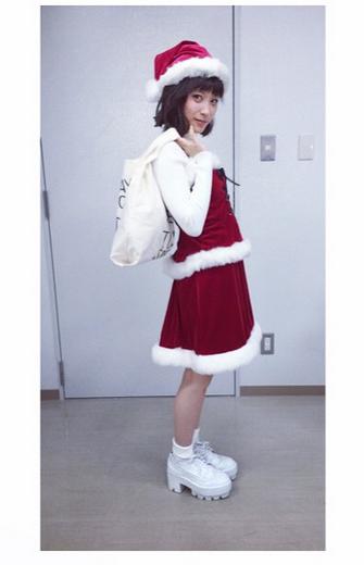 【エンタがビタミン♪】高橋愛がサンタ衣装でXmasの過ごし方悩む。「なーんも決まってないよー」