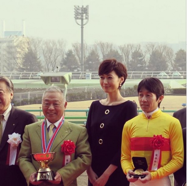 Dr.コパさん、田丸麻紀、武豊騎手（画像は田丸麻紀 Instagramより）