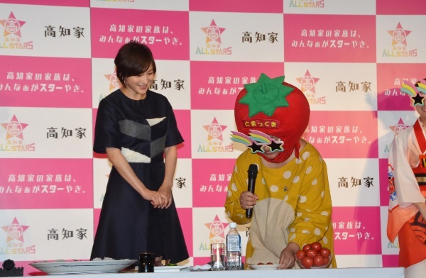 【エンタがビタミン♪】広末涼子「女の子は可愛い～」 出産後初イベントは“よさこい”でテンションUP！