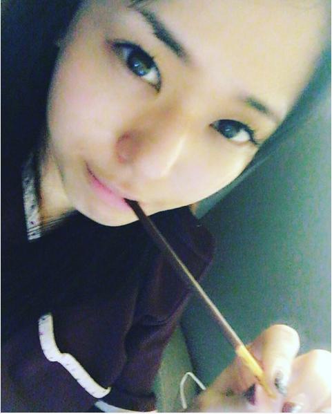 ポッキーの日の蒼井そら（画像は『蒼井そら Instagram』より）