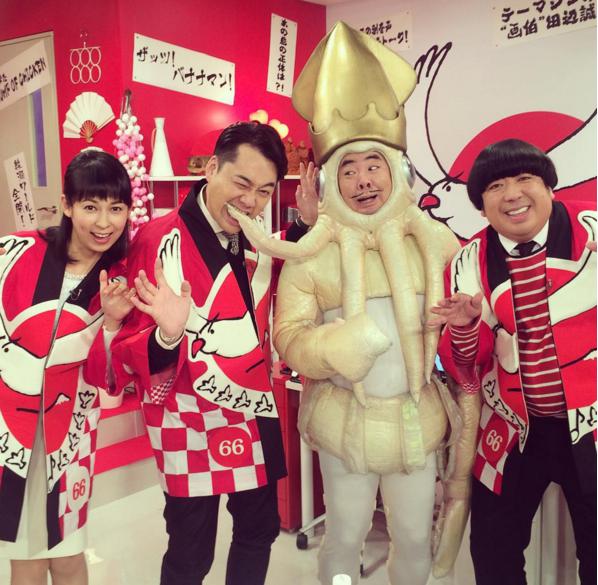 紅白出演を直訴したイカ大王。（画像は『instagram.com/nhk_kouhaku』より）