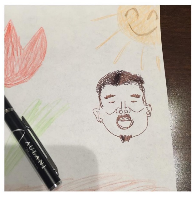 「papaだけは描けるんだよー」と木下優樹菜（画像は『木下優樹菜 Instagram』より）