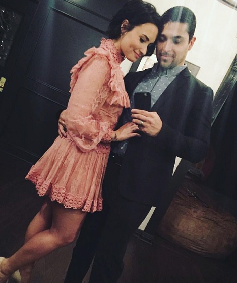 婚約は否定したデミ（出典：https://www.instagram.com/ddlovato）