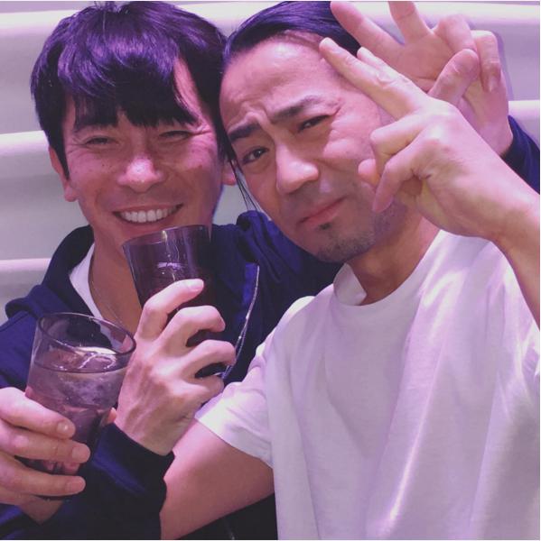 松浦勝人さんとHIRO（出典：https://www.instagram.com/masatomatsuura）