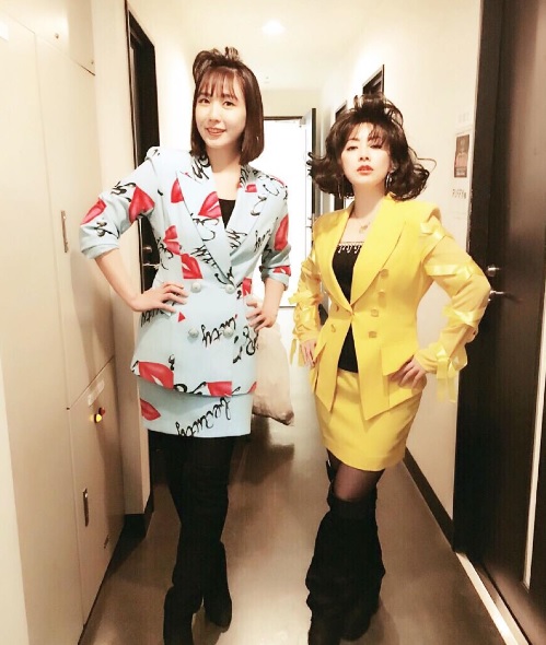 【エンタがビタミン♪】大貫亜美と土岐麻子、懐かしのバブリー姿で吉村由美の誕生日を祝福