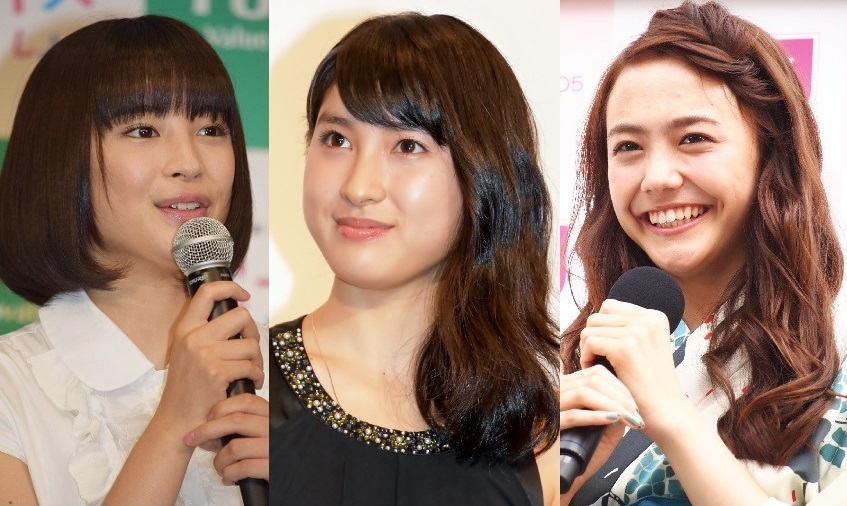 広瀬すず、土屋太鳳、松井愛莉が女子会ノリ