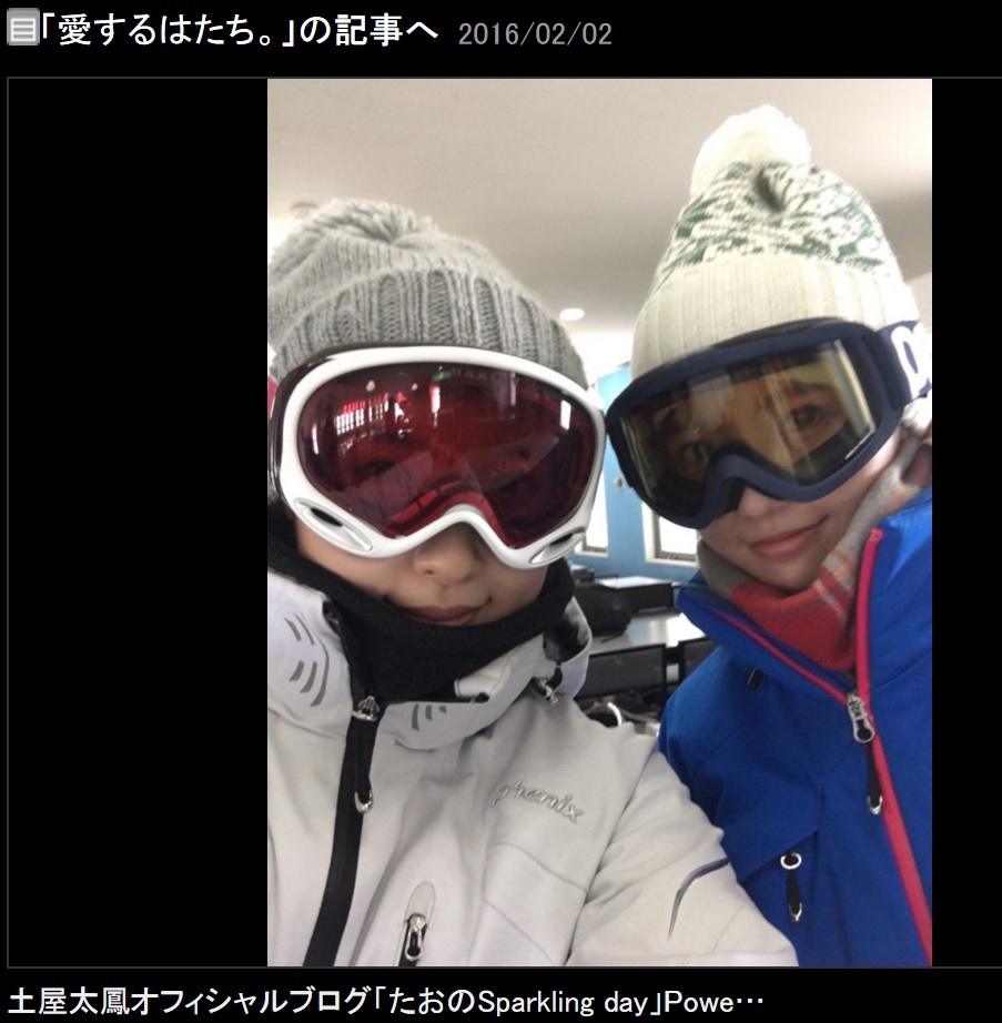 土屋太鳳と真野恵里菜（出典：http://ameblo.jp/tao-tsuchiya）