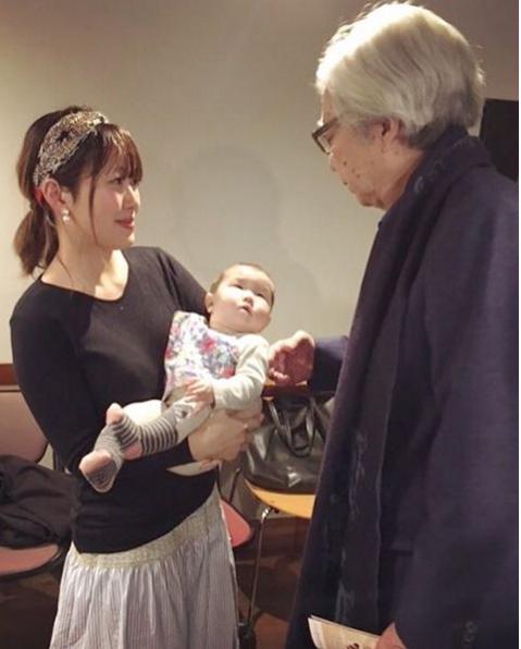 坂本美雨、“なまこ”ちゃん、山田洋次監督（出典：https://www.instagram.com/miu_sakamoto）