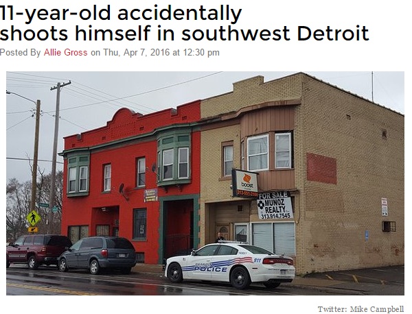 【海外発！Breaking News】デトロイトの11歳少年、ライフル銃で誤って尻を撃つ　親の留守中に