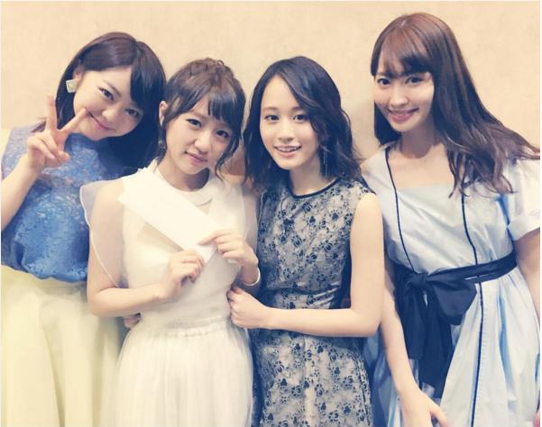 峯岸みなみ、高橋みなみ、前田敦子、小嶋陽菜（出典：https://www.instagram.com/atsuko_maeda_official）