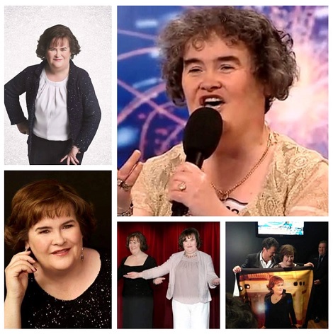 スーザン・ボイルがパニックに（出典：https://www.facebook.com/susanboyle）