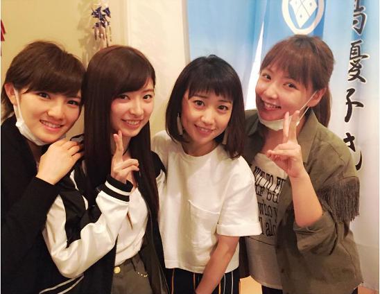 岡田奈々、武藤十夢、大島優子、野呂佳代（出典：https://www.instagram.com/yuk00shima）