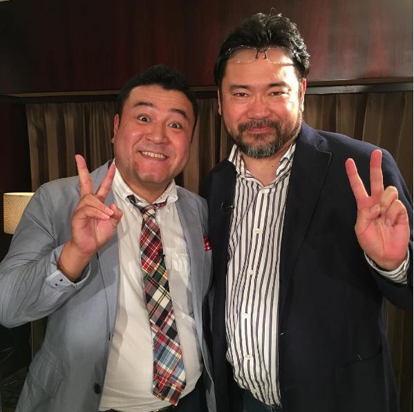 ザキヤマと江川達也さん（出典：https://www.instagram.com/egawatatsuya）