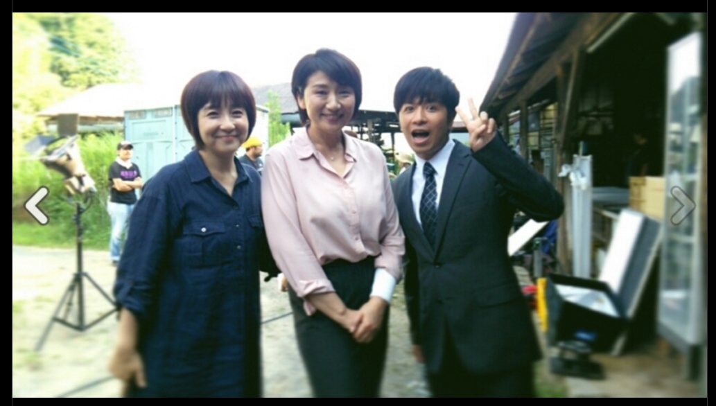 藤田朋子、松下由樹、山崎裕太（出典：http://ameblo.jp/tomoko-fujita）