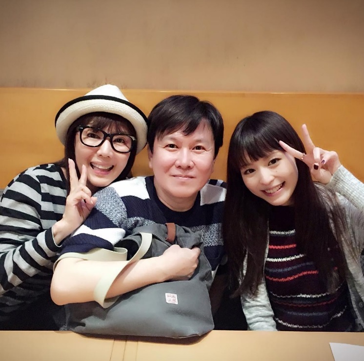 戸田恵子、三ツ矢雄二、平野綾（出典：https://www.instagram.com/a_ya.hirano）