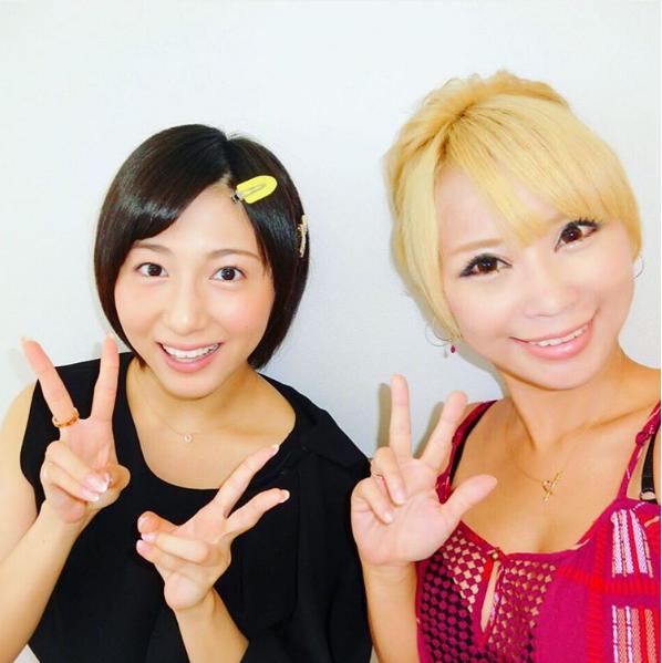 市來玲奈と浜田ブリトニー（出典：https://www.instagram.com/bri47ha）