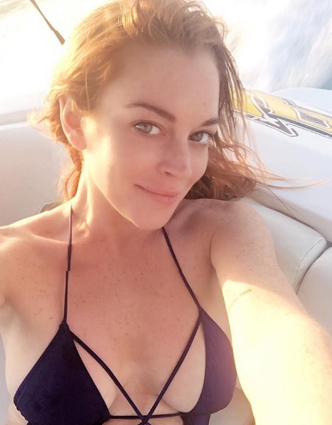 リンジー大ピンチ！（出典：https://www.instagram.com/lindsaylohan）