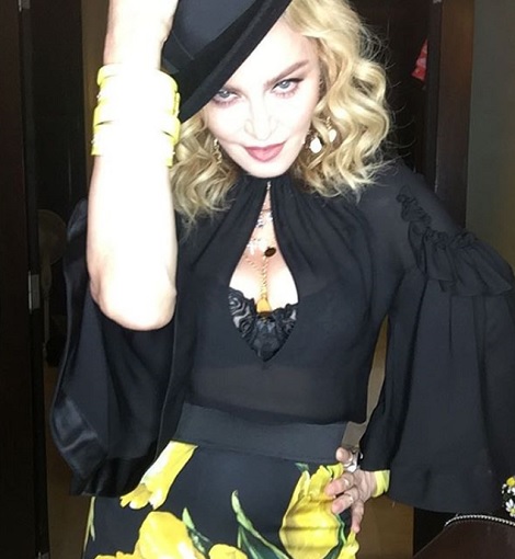 マドンナ「ずっと昔から有名人よ」（出典：https://www.instagram.com/madonna）