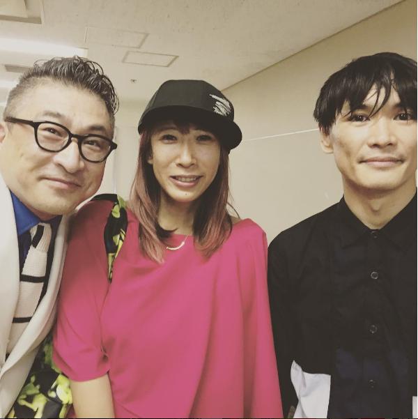 片山正通氏、蜷川実花、山口一郎（出典：https://www.instagram.com/ninagawamika）