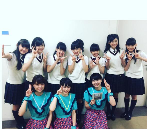 さくら学院とNegicco（出典：https://www.instagram.com/megu_negicco）