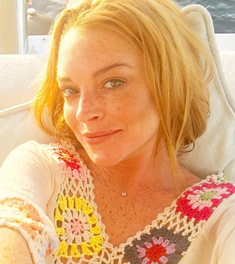 リンジー婚約は駄目に…（出典：https://www.instagram.com/lindsaylohan）