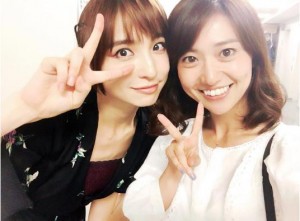 篠田麻里子と大島優子、“W火垂”（出典：https://www.instagram.com/yuk00shima）