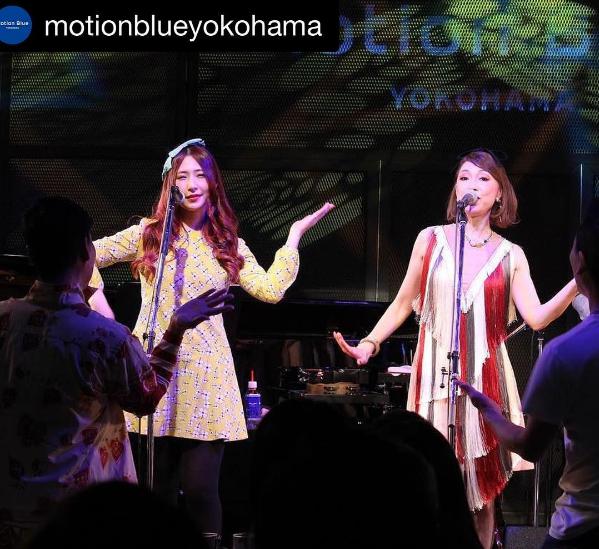 GLIM SPANKYのヴォーカル・松尾レミと野宮真貴（出典：https://www.instagram.com/yoshiyukimayama）