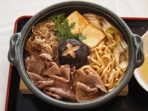 群馬の食材100%のすき焼き