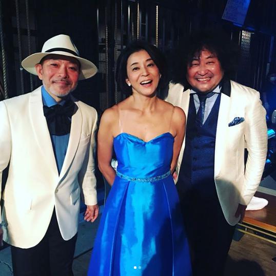 古澤巌、高嶋ちさ子、葉加瀬太郎（画像は『Chisako Takashima　2018年5月14日付Instagram「気のせいかな？お気に入りの焼肉屋さんのオブジェに似てる」』のスクリーンショット）