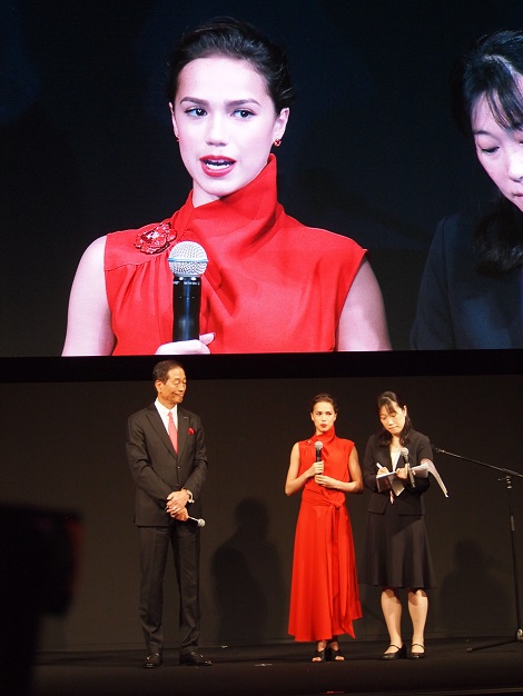 ザギトワ選手が出席したイベントの様子