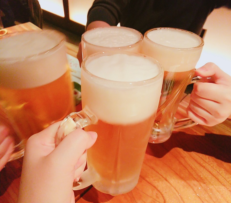 乾杯はビールという人が多い