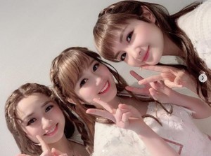 木下晴香、生田絵梨花、葵わかな（画像は『葵わかな　2019年2月21日付Instagram「ロミジュリ、明日ついにゲネプロ！」』のスクリーンショット）