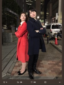 秋元才加、和田琢磨との共演に「お初な役柄」（画像は『木曜ドラマF「人生が楽しくなる幸せの法則」　2019年2月9日付Twitter「次回第6話のゲストは＃秋元才加 さん」』のスクリーンショット）