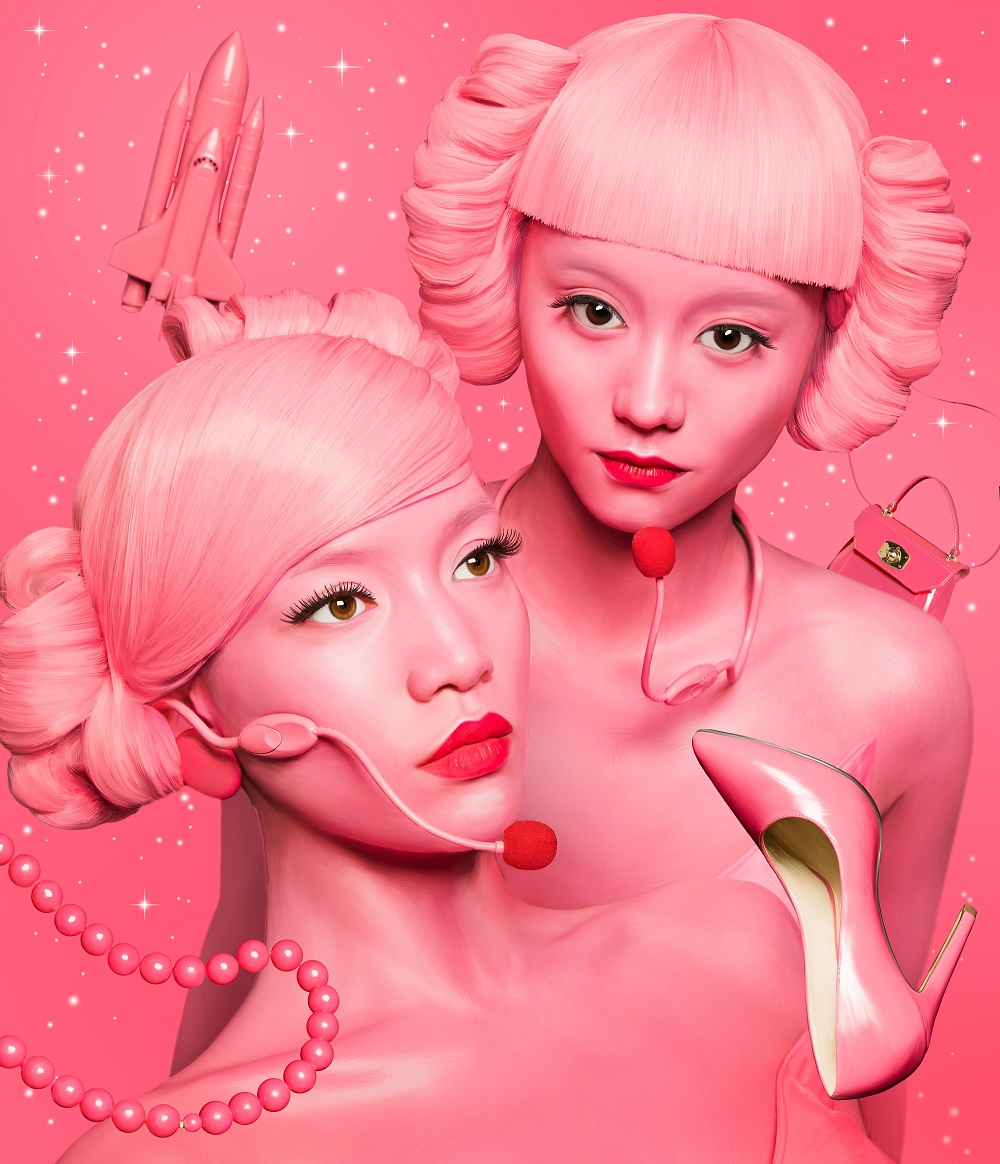 マネキン・ダンス＆ラップ デュオ「FEMM」