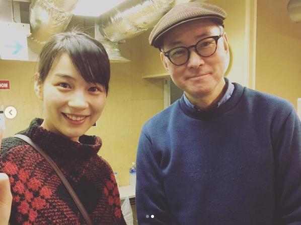 のんと沖山優司（画像は『のん　2019年3月5日付Instagram「堀込さんのライブツアーの初日、行ってきました～～」』のスクリーンショット）