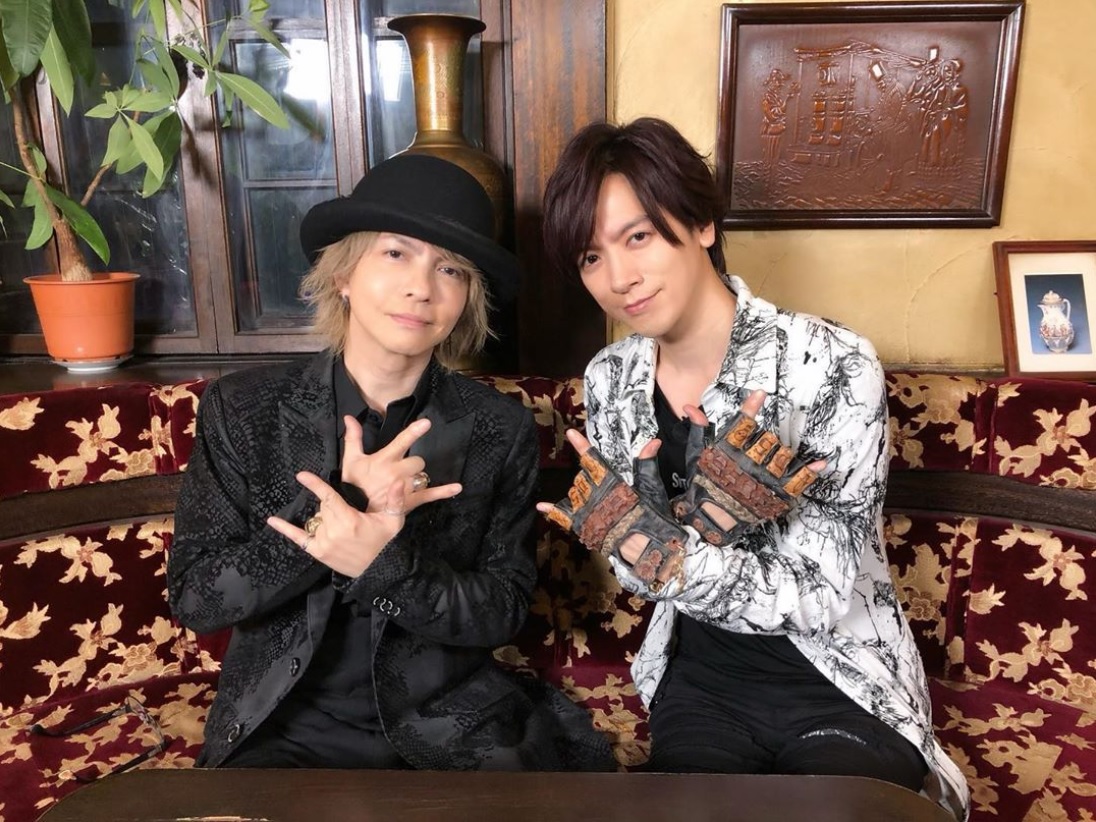 『火曜サプライズ』に出演したHYDEと並ぶDAIGO（画像は『DAIGO　2019年6月18日付Instagram「今日の19時から火曜サプライズ!!」』のスクリーンショット）