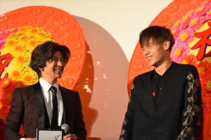 息が合っていた武田真治と窪田正孝