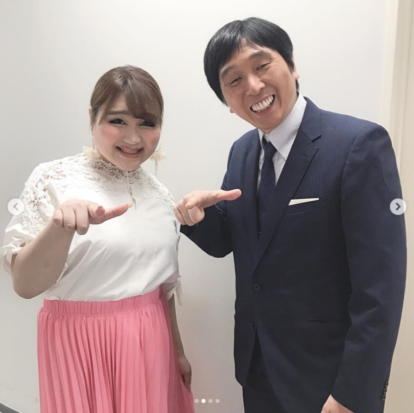 りんごちゃんとほいけんた（画像は『りんごちゃん　2019年7月25日付Instagram「ダウンタウンDX モノマネ芸人スペシャル」』のスクリーンショット）