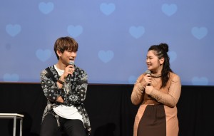 『ブスの瞳に恋してる 2019～The Voice～』トークショーに出席したNAOTOと富田望生