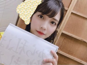 サニサイ原花梨役の松田るか（画像は『松田るか Ruka Matsuda　2019年7月17日付Instagram「ドラマ『＃だから私は推しました』エキストラ参加してくださった皆様、今回も長丁場でしたが最後までありがとうございました！」』のスクリーンショット）